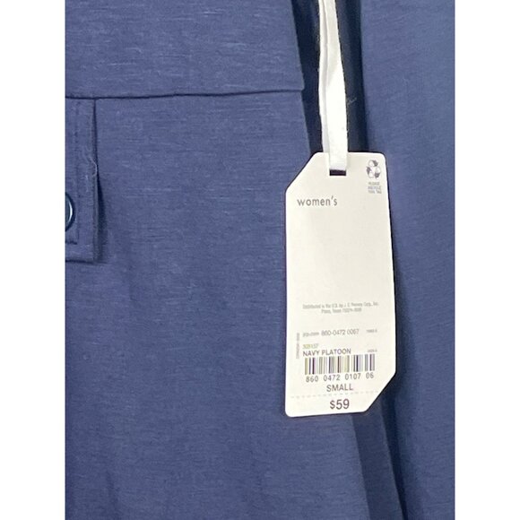 Stylus Half Zip Pullover Sweatshirt Small Navy Blue Athleisure Top NWT - Picture 8 of 11